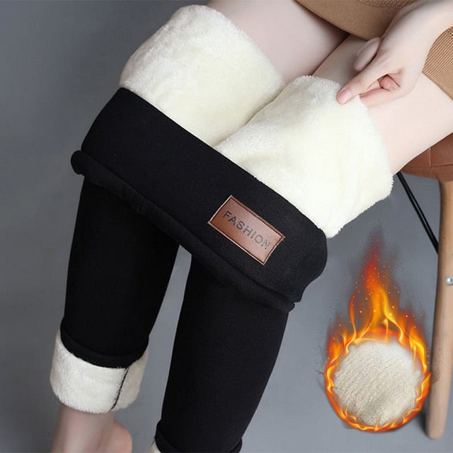 Large Winter Warm Leggings